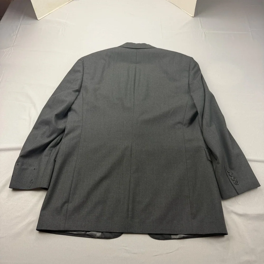 NWT Daniel Cremieux Blazer Mens 40R Grey Loro Piana Wool 3-Button‎ Sport Coat